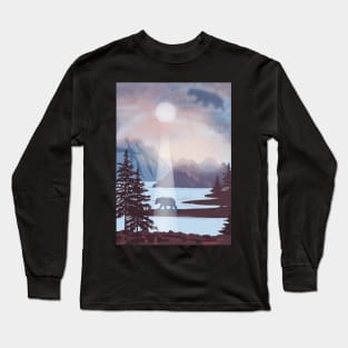 Bear by the Lake Long Sleeve T-Shirt